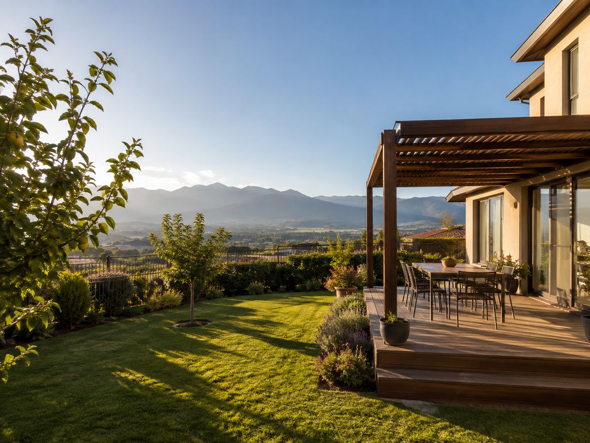Casa en Machalí con vista al valle